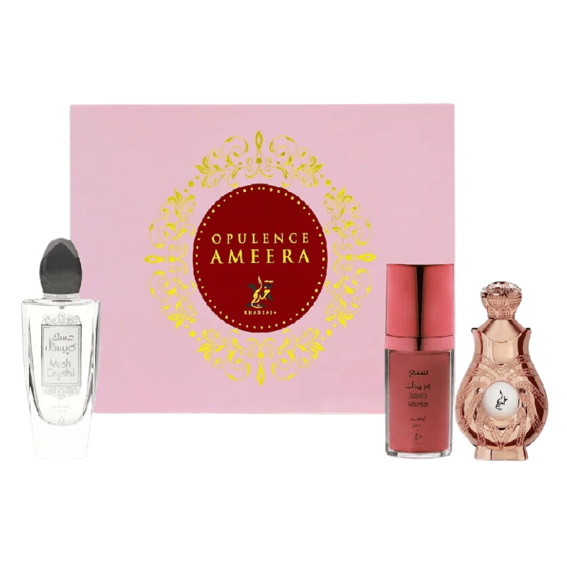 Khadlaj Opulence Ameera 3vnt dovanų rinkinys moterims - Royal kvepalai Khadlaj Perfume