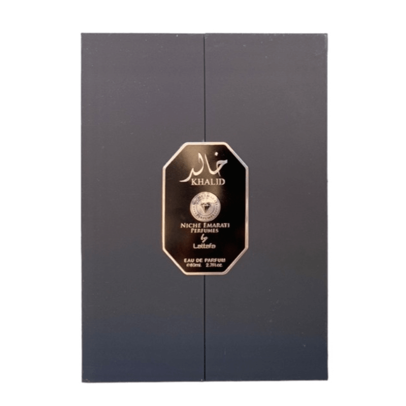 Lattafa Nišinis Emarati Khalidas parfumuotas vanduo unisex 80ml - Royal kvepalai LATTAFA Perfume