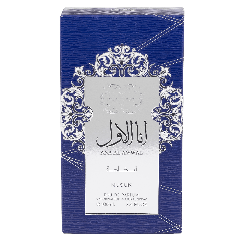 Nusuk Ana Al Awwal Blue parfumuotas vanduo vyrams 100ml - Royal kvepalai NUSUK Perfume
