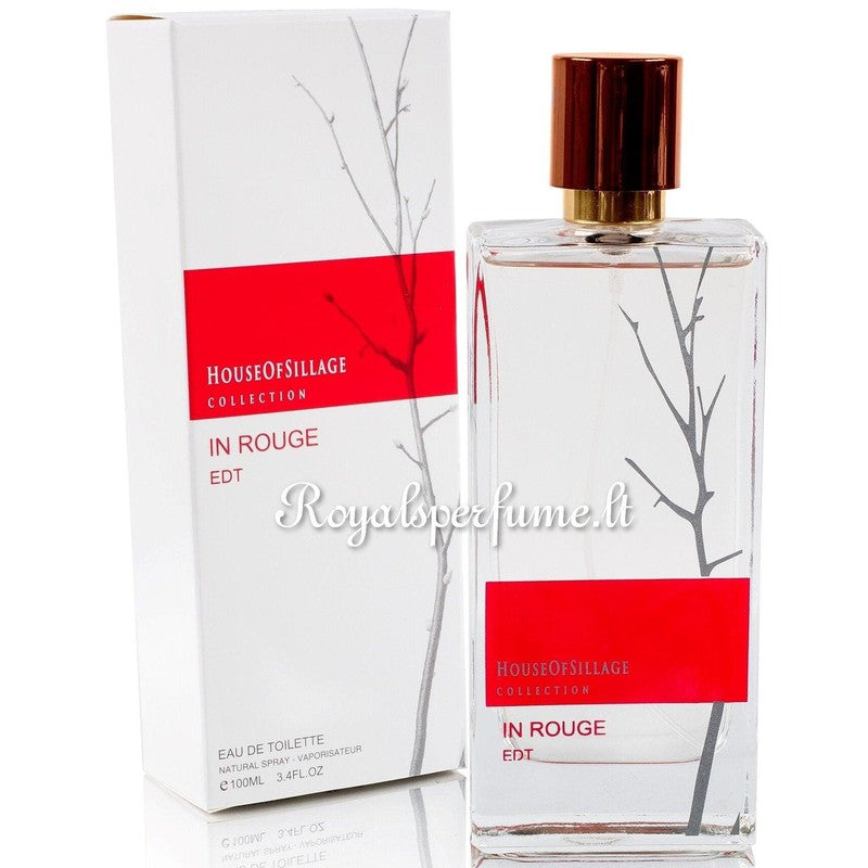 Sillage House IN ROUGE EDT tualetas vanduo moterims 100ml - Royal kvepalai Sillage House Perfume